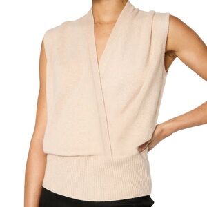 Brochu Walker Phinneas Sleeveless Wrap Sweater